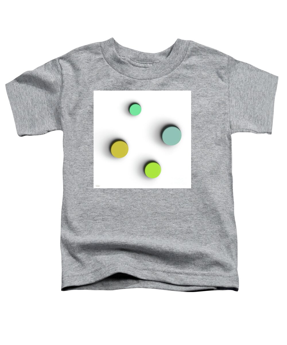 Perspective Toddler T-Shirt featuring the digital art Visual error by Mehran Akhzari