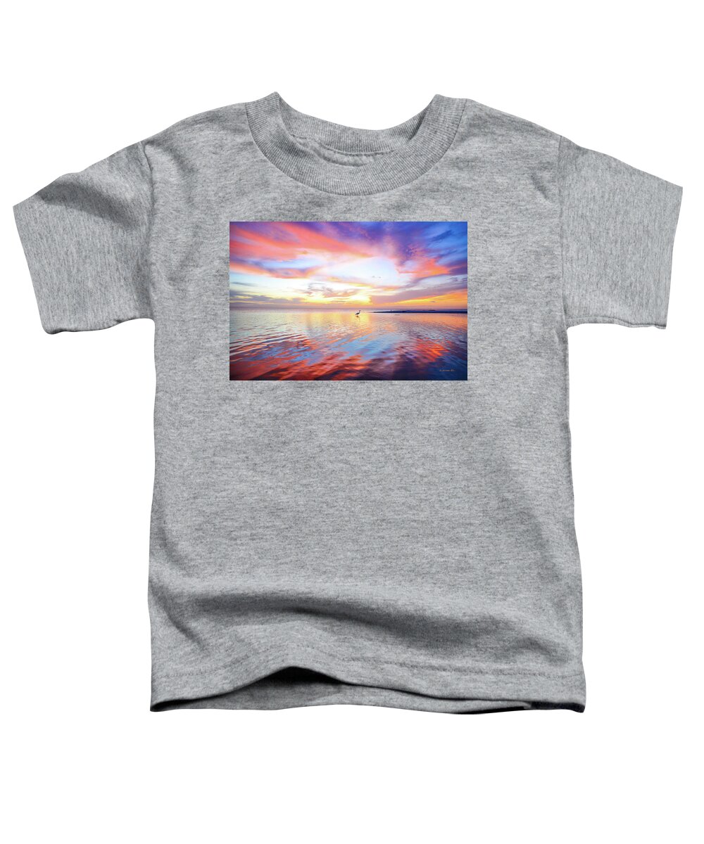 Howard Toddler T-Shirt featuring the photograph Water Colors by Christopher Rice