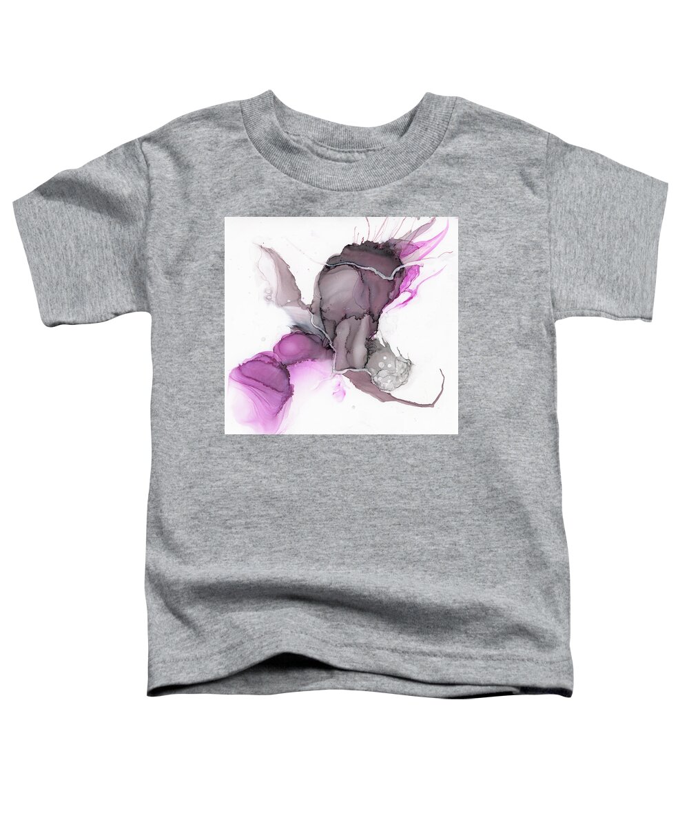 Bold Toddler T-Shirt featuring the painting Wild by Christy Sawyer