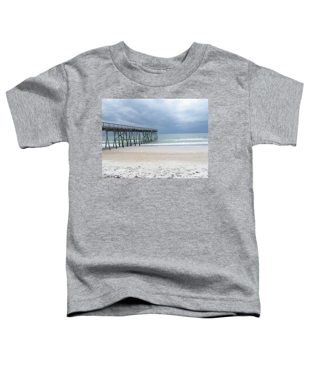 Toddler T-Shirt featuring the photograph Wrightsville Beach by Heather E Harman