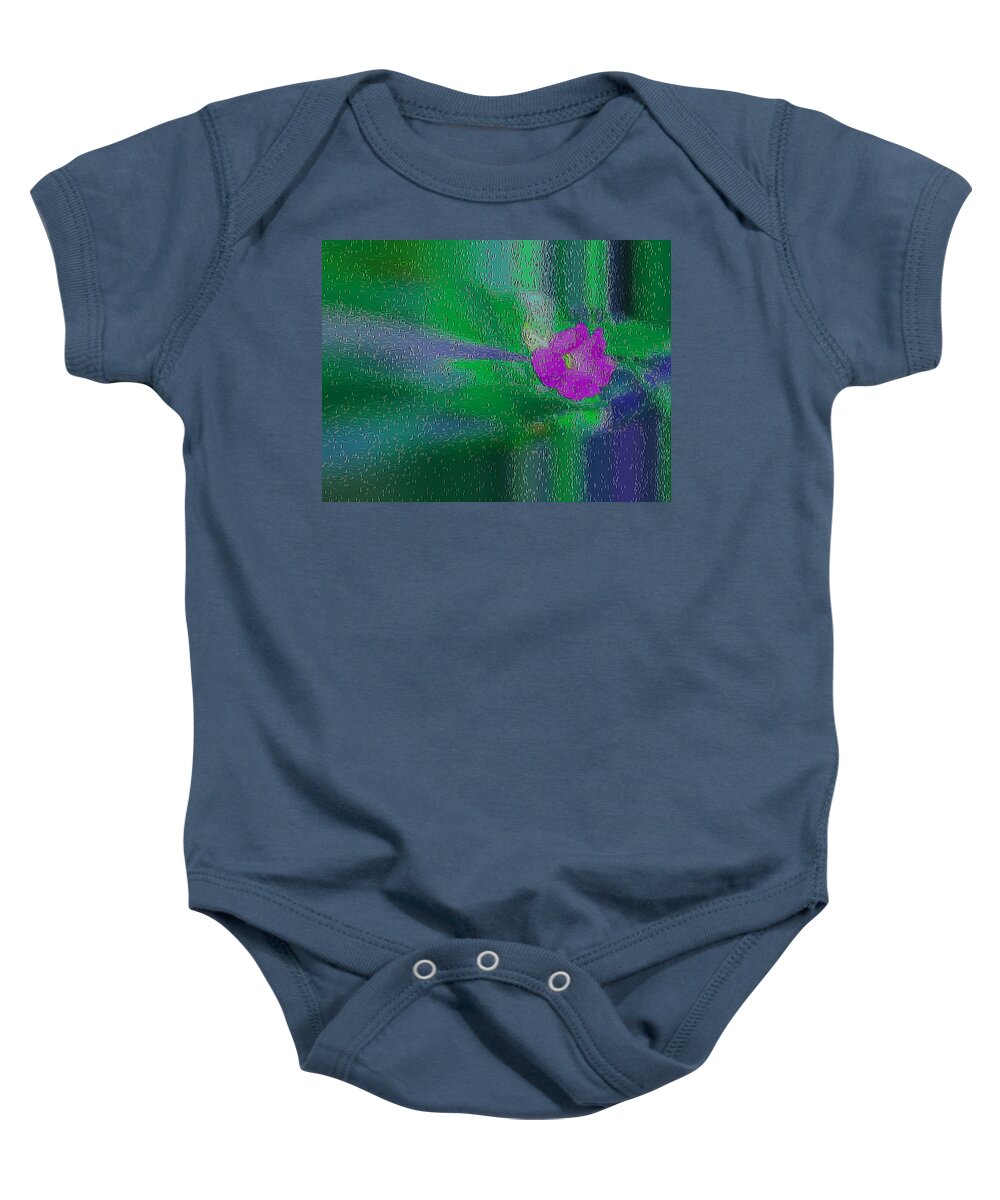 Art Baby Onesie featuring the photograph Romance by Dart Humeston