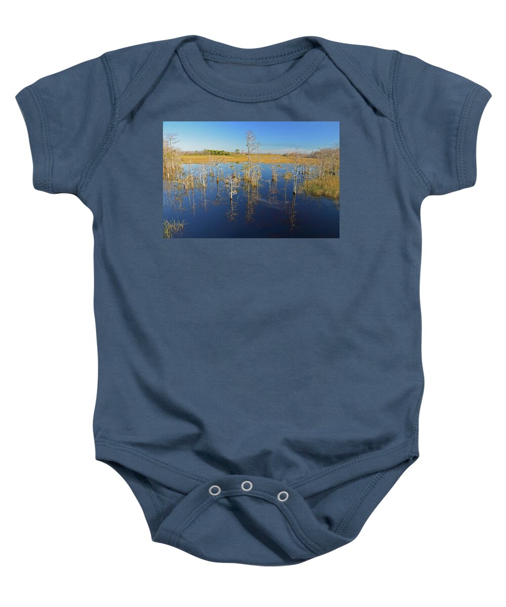  Baby Onesie featuring the photograph 26- Reflections by Joseph Keane