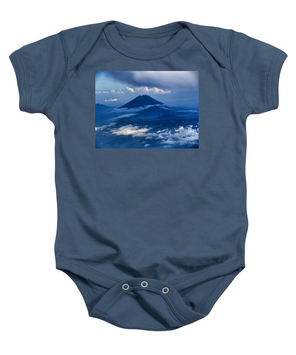 Bali Baby Onesie featuring the photograph Island of the Gods #2 by Lorelle Phoenix
