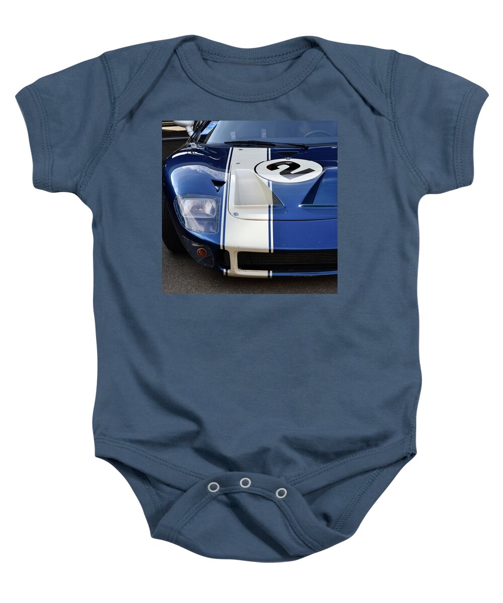  Baby Onesie featuring the photograph Ford GT40  #3 by Dean Ferreira