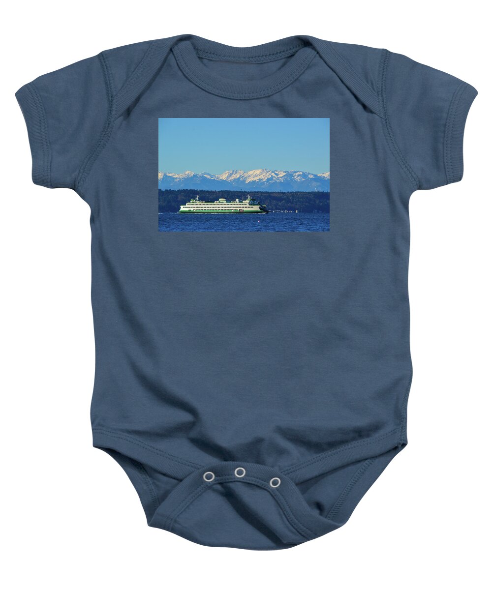 Ferry Baby Onesie featuring the photograph Classic Ferry by Brian O'Kelly