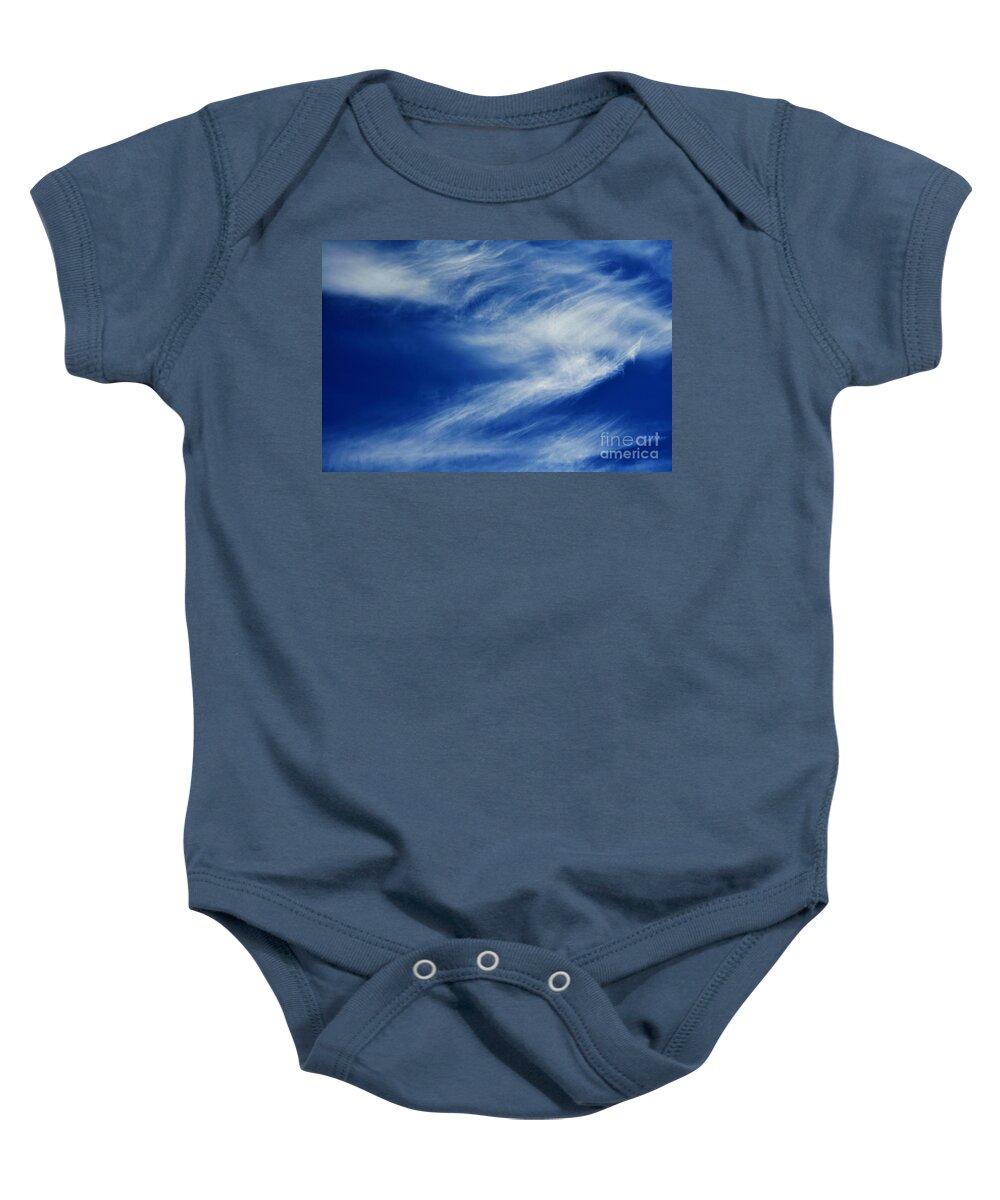 Clay Baby Onesie featuring the photograph Cloud Formations by Clayton Bruster