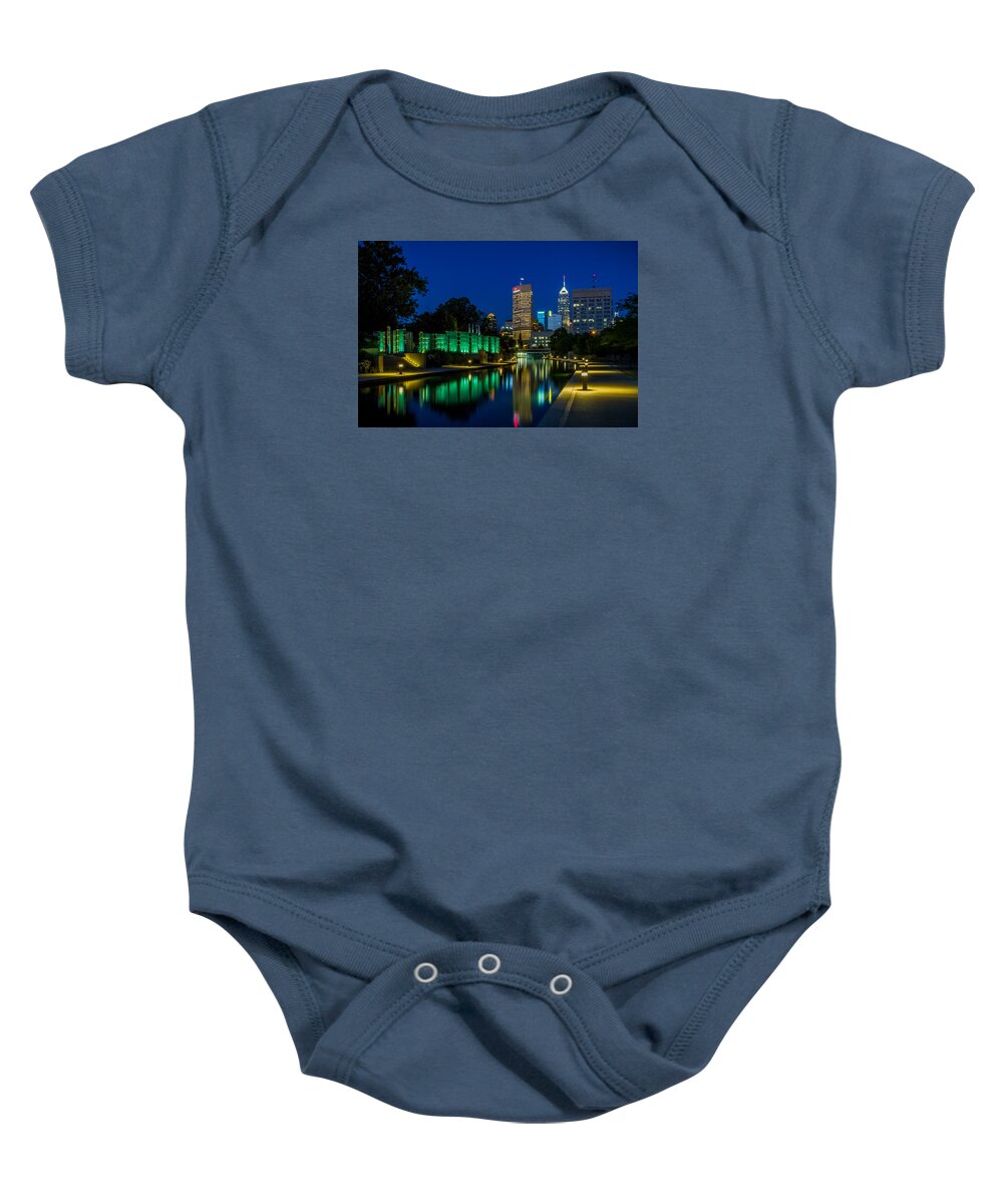 Art Baby Onesie featuring the photograph Congressional Medal of Honor Memorial by Ron Pate