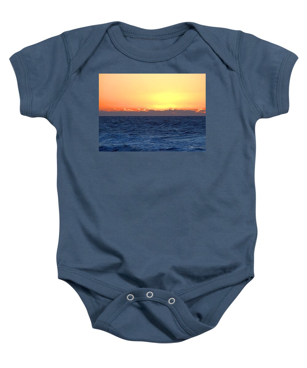 Summer Baby Onesie featuring the photograph Dawn I I by Newwwman