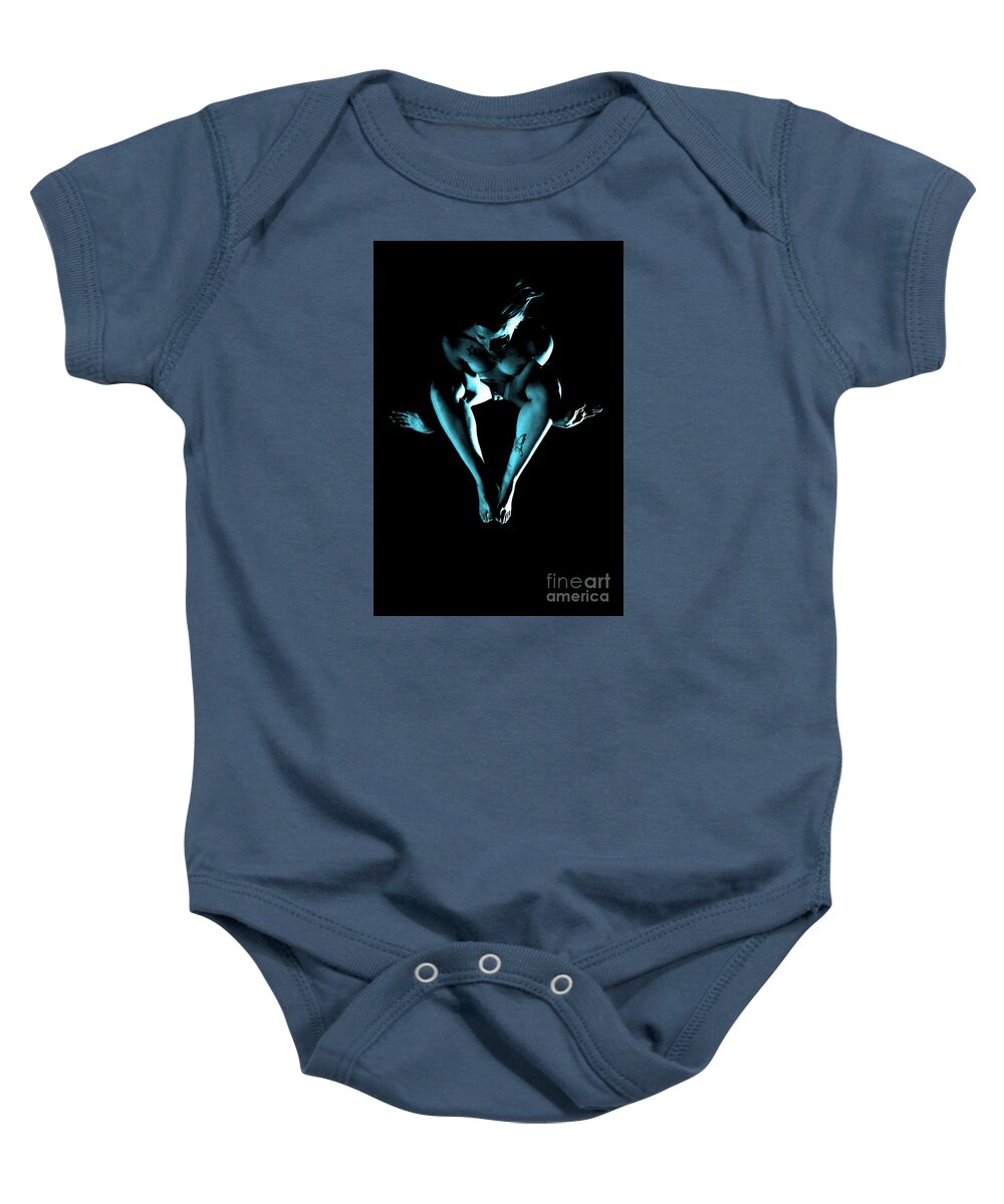 Artistic Baby Onesie featuring the photograph Evil is coming by Robert WK Clark