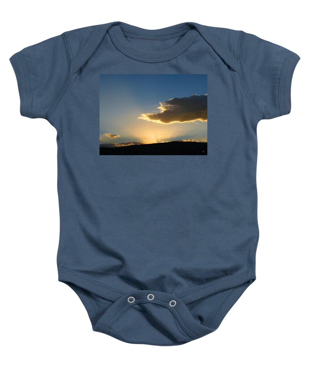 Sunset Baby Onesie featuring the photograph Glorious Sunburst 1 by Will Borden
