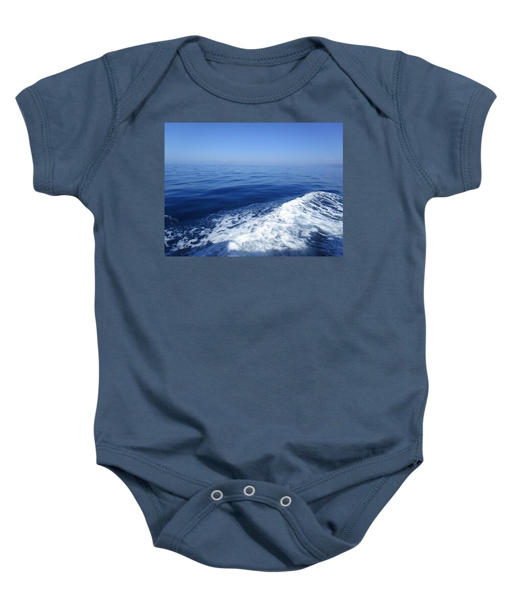 Sea Baby Onesie featuring the photograph Ionian Sea by Rosita Larsson