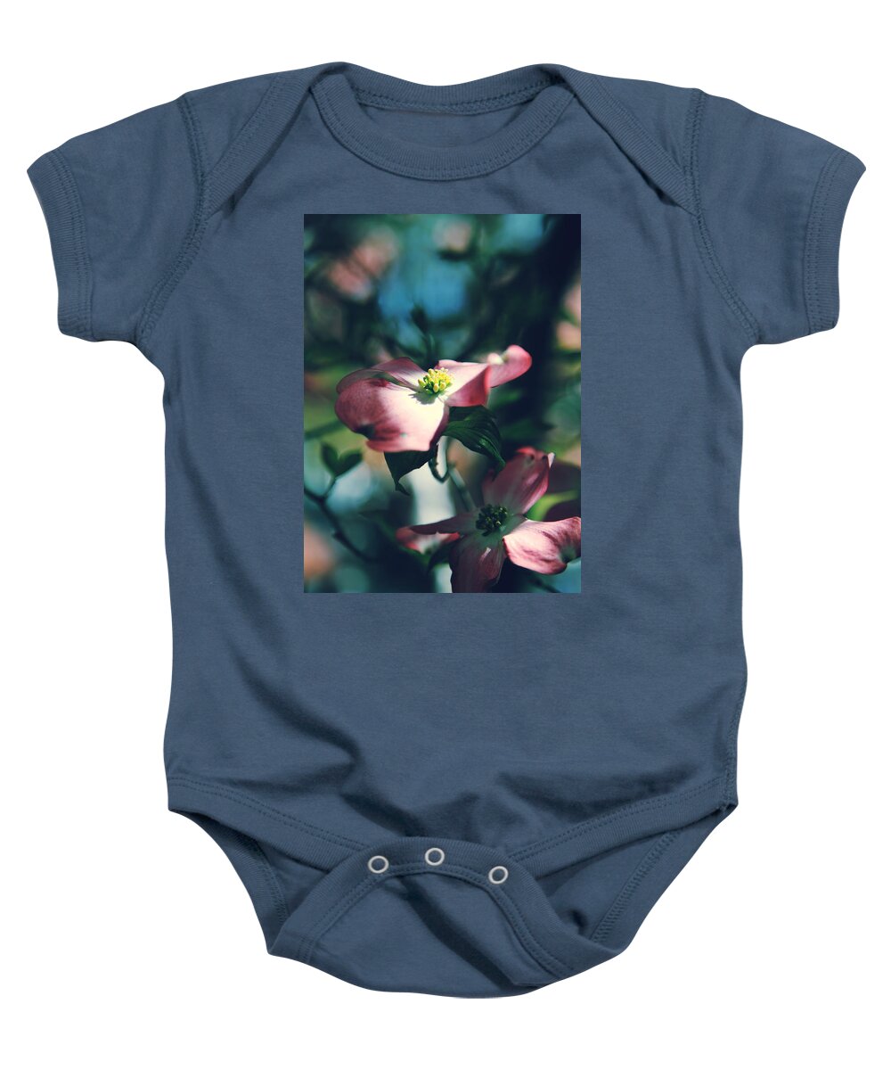 Flowers Baby Onesie featuring the photograph Love Is Such a Beautiful Thing by Laurie Search