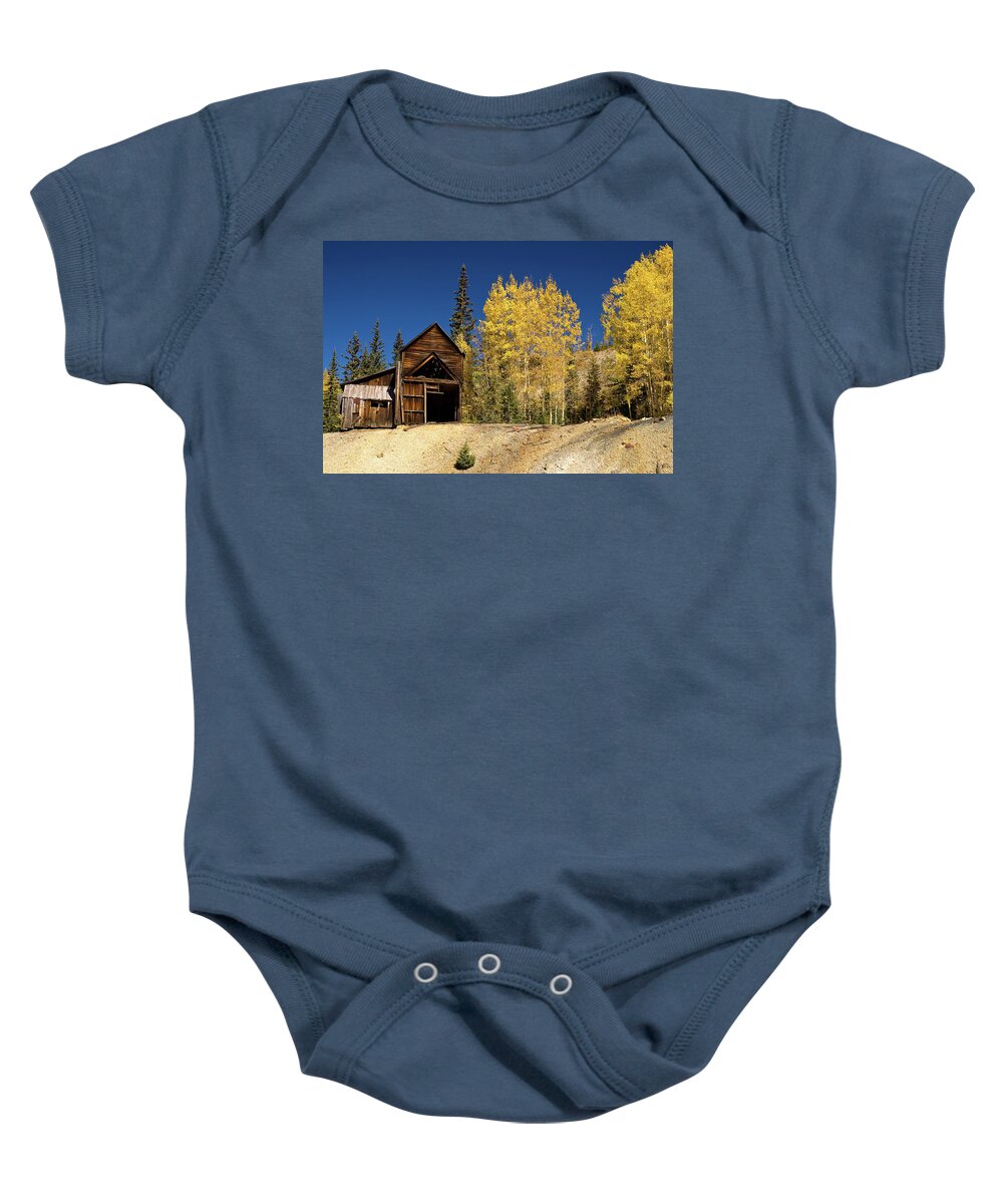 Colorado Baby Onesie featuring the photograph Yesterday's Treasure by Steve Stuller