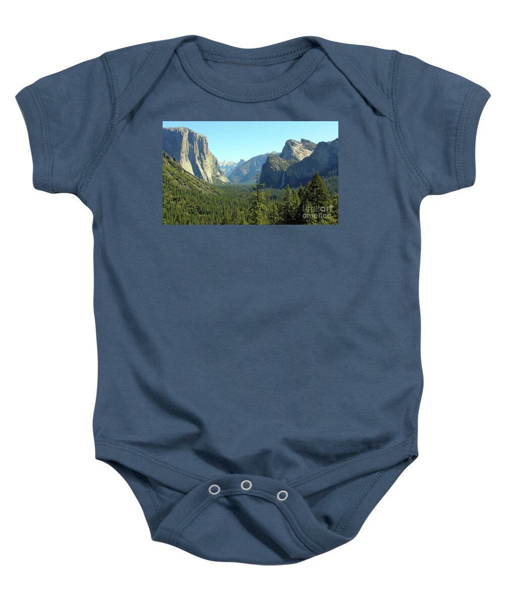 Yosemite National Park Baby Onesie featuring the photograph Yosemite Valley View 6667 by Jack Schultz