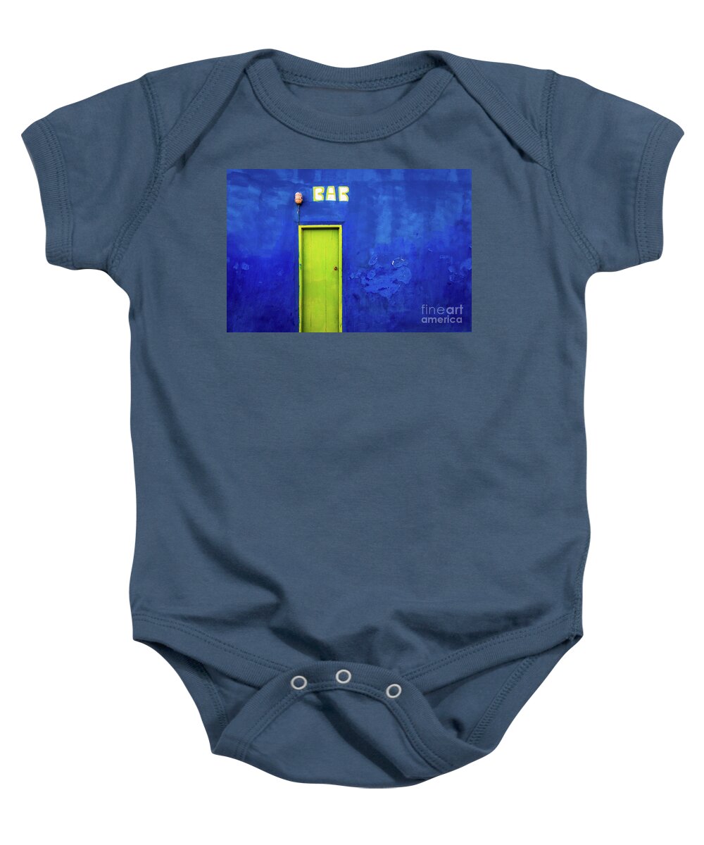 Wall Baby Onesie featuring the photograph Happy hours by Lyl Dil Creations