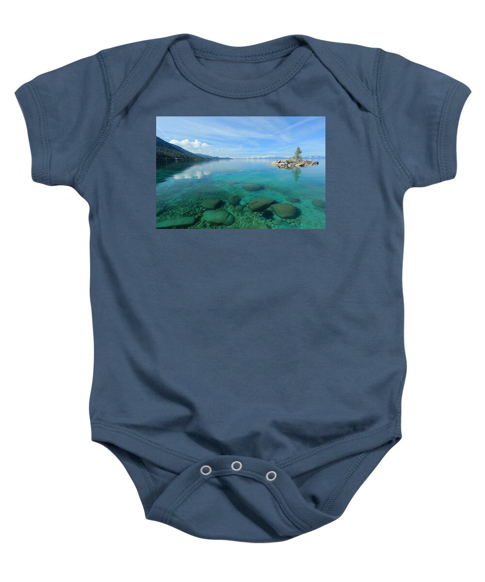 Lake Tahoe Baby Onesie featuring the photograph Summer Soul by Sean Sarsfield