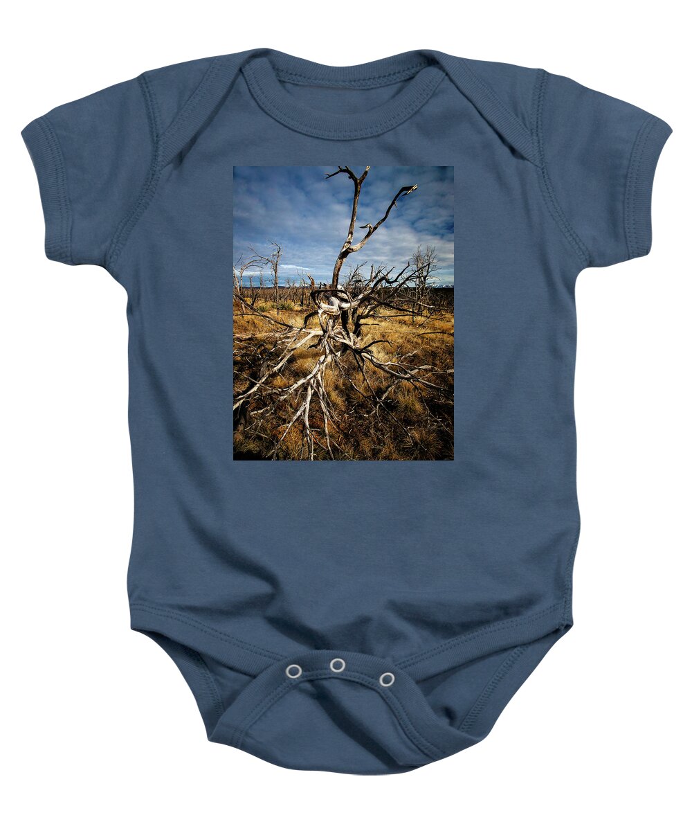 4 Corners Baby Onesie featuring the photograph Untitled #1 by David Little-Smith