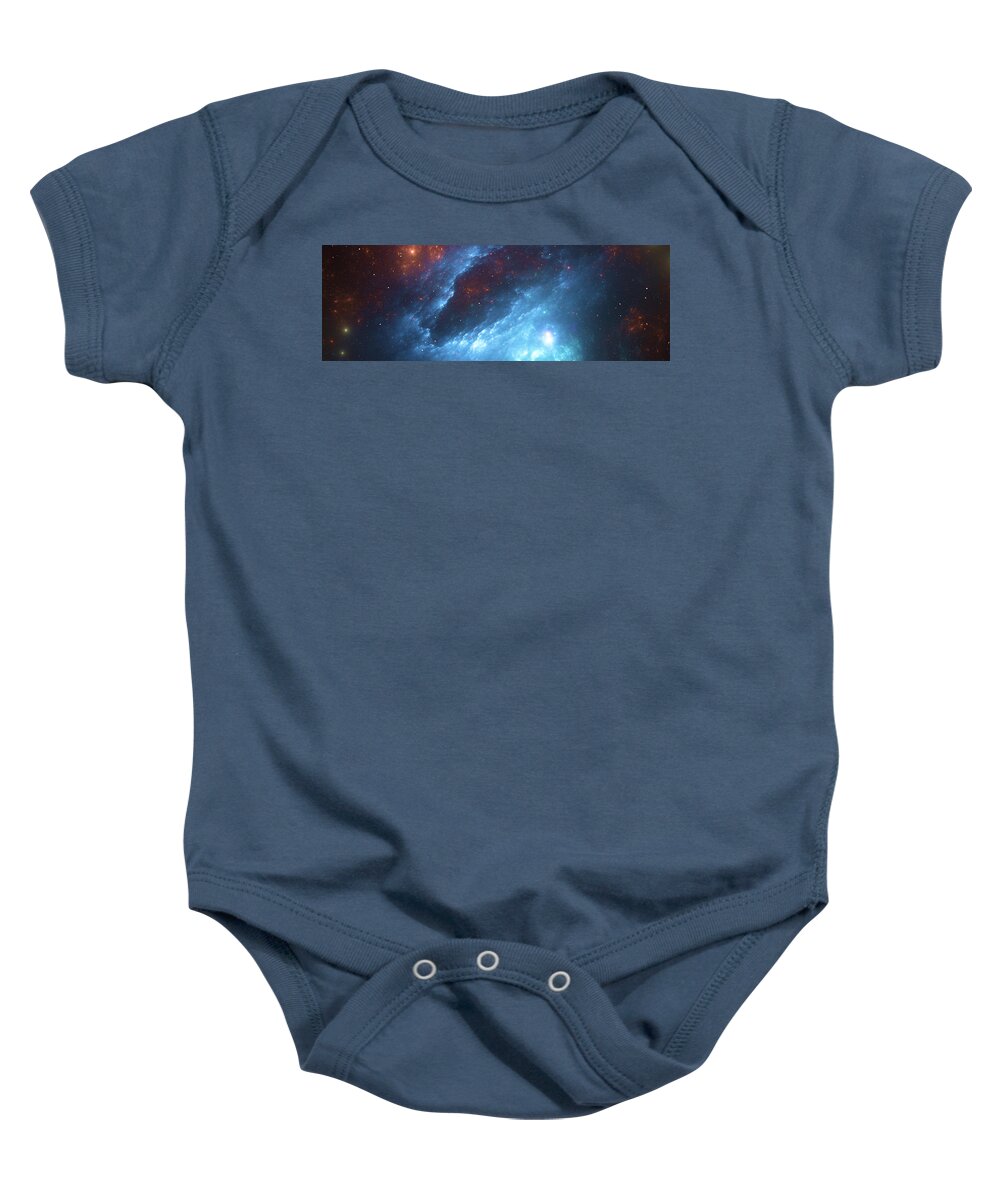 Art Baby Onesie featuring the digital art Century of Humiliation by Jeff Iverson