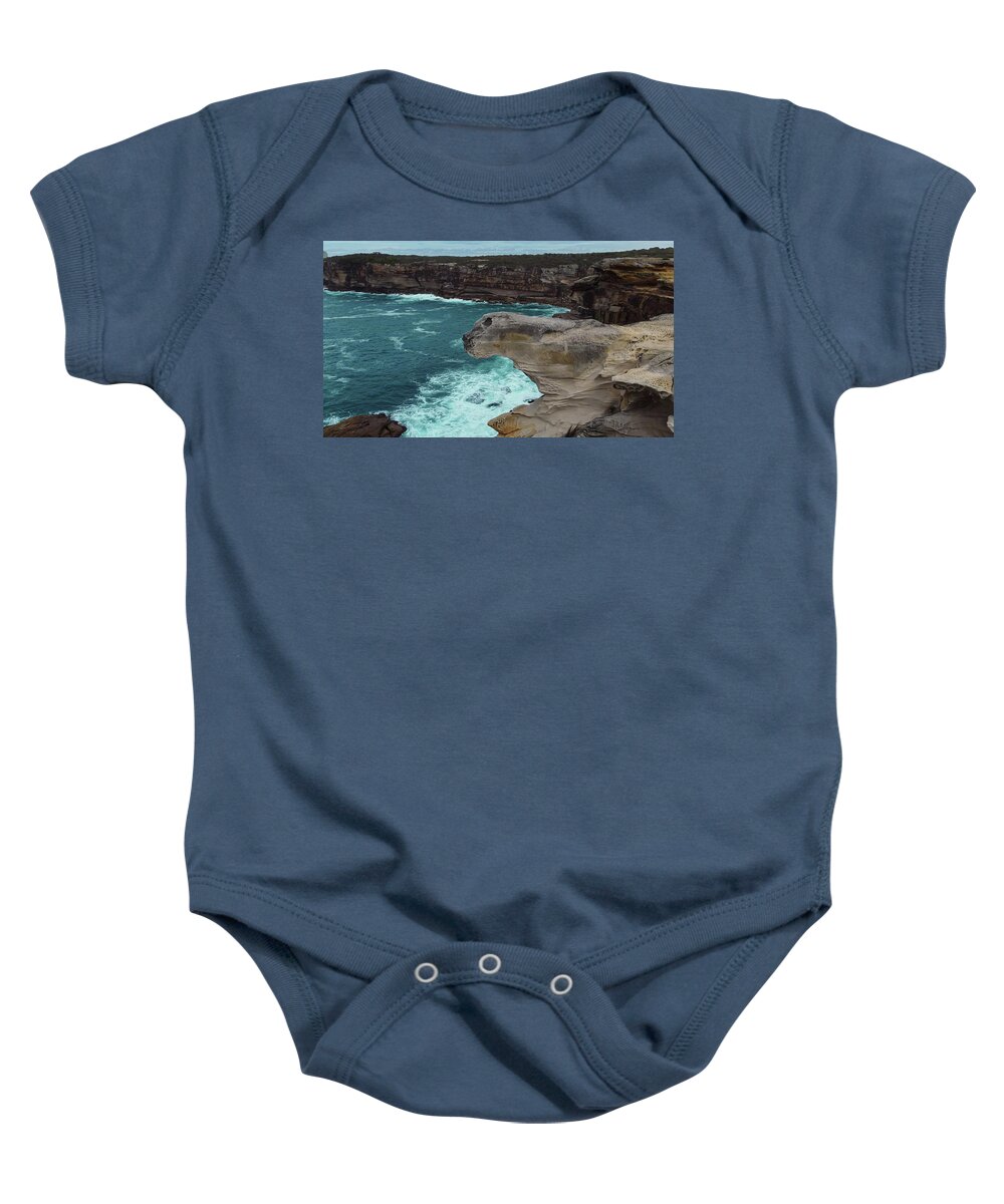 Seal Baby Onesie featuring the photograph Seal Rock by Andre Petrov
