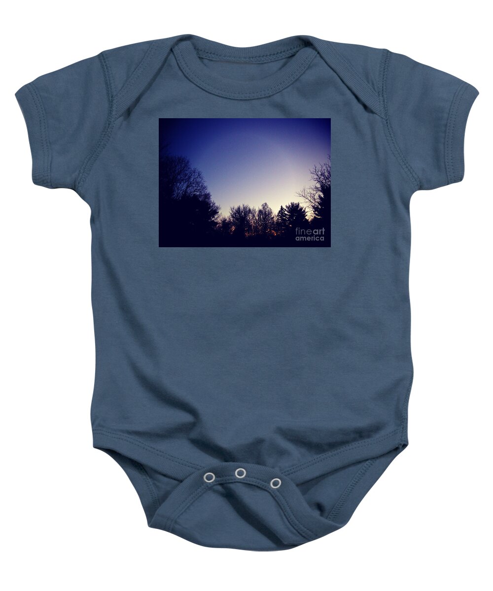 Landscape Photography Baby Onesie featuring the photograph Sunrise After the Blue Hour by Frank J Casella