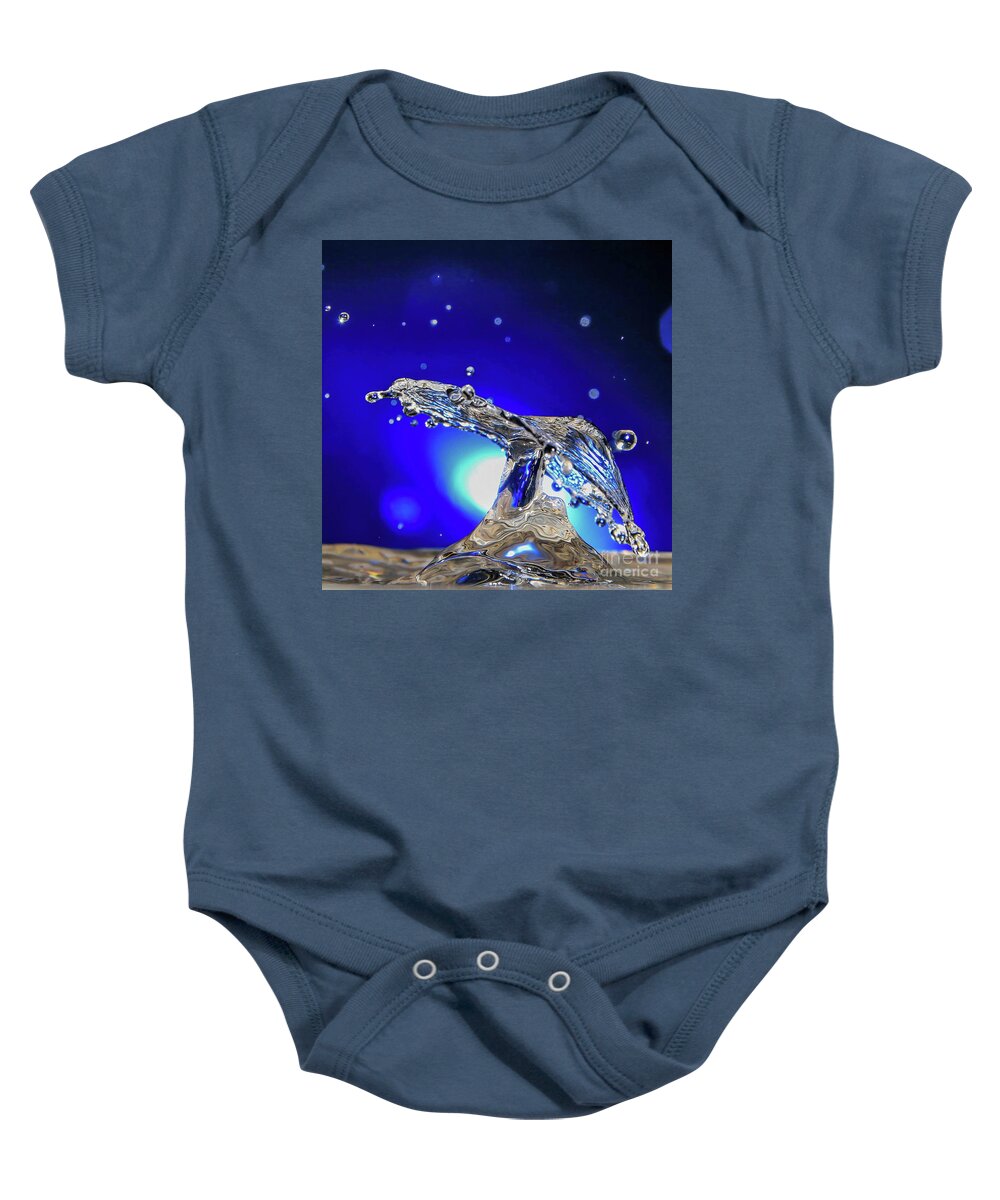 Water Baby Onesie featuring the photograph Whale's Tail by Tom Watkins PVminer pixs