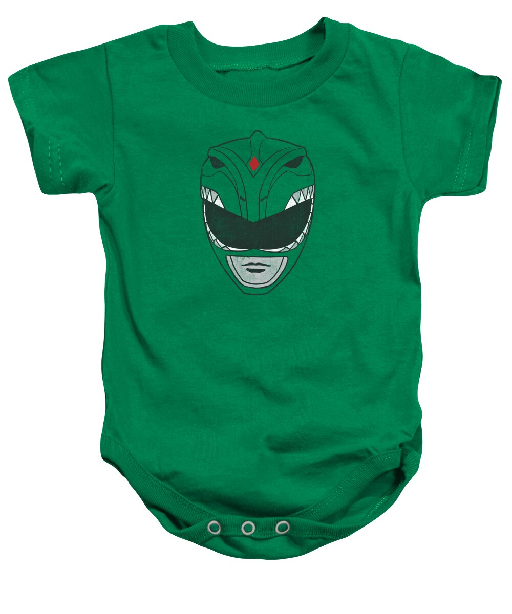  Baby Onesie featuring the digital art Power Rangers - Green Ranger by Brand A