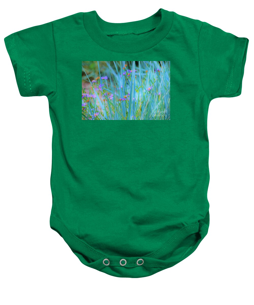 Grass Baby Onesie featuring the photograph Oh Yes by Merle Grenz