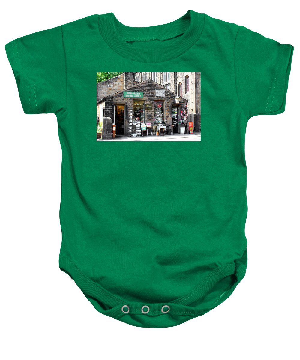 Bookshop Baby Onesie featuring the photograph Bookin' Marvellous by Doc Braham