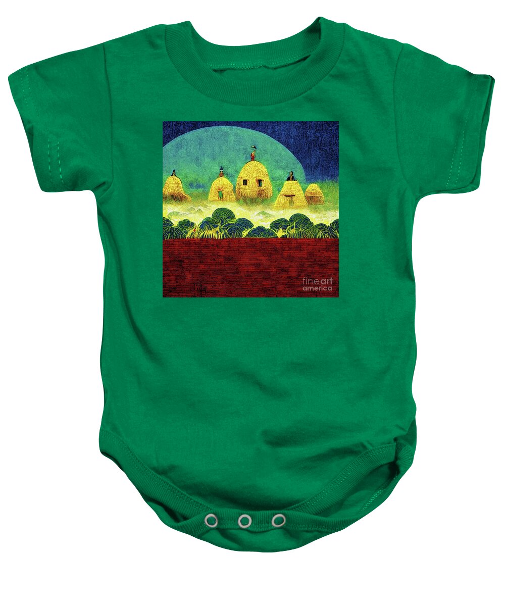 Ai Baby Onesie featuring the photograph Arpillera 05 by Jack Torcello