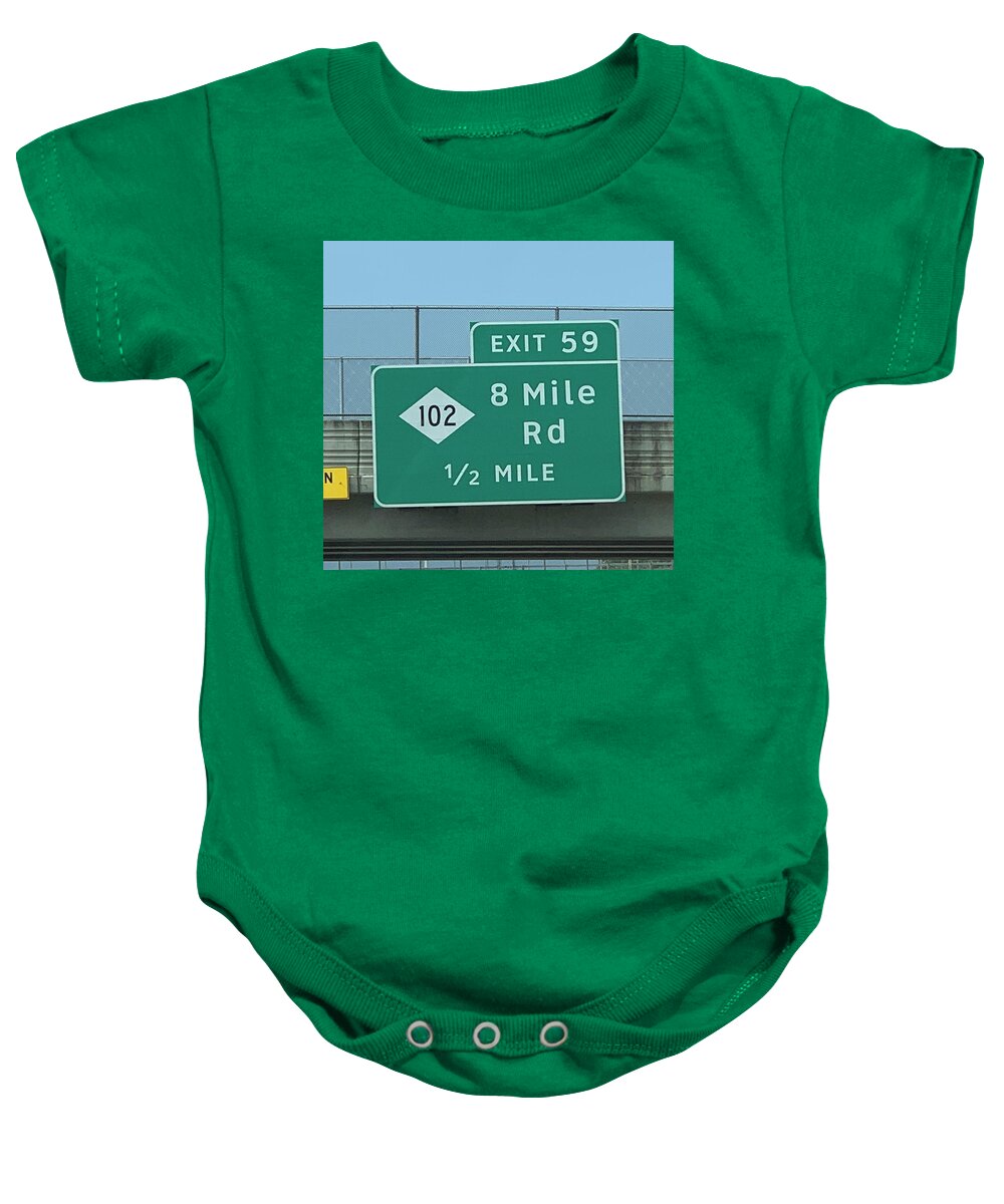 8 Baby Onesie featuring the photograph B Rabbit by Lee Darnell