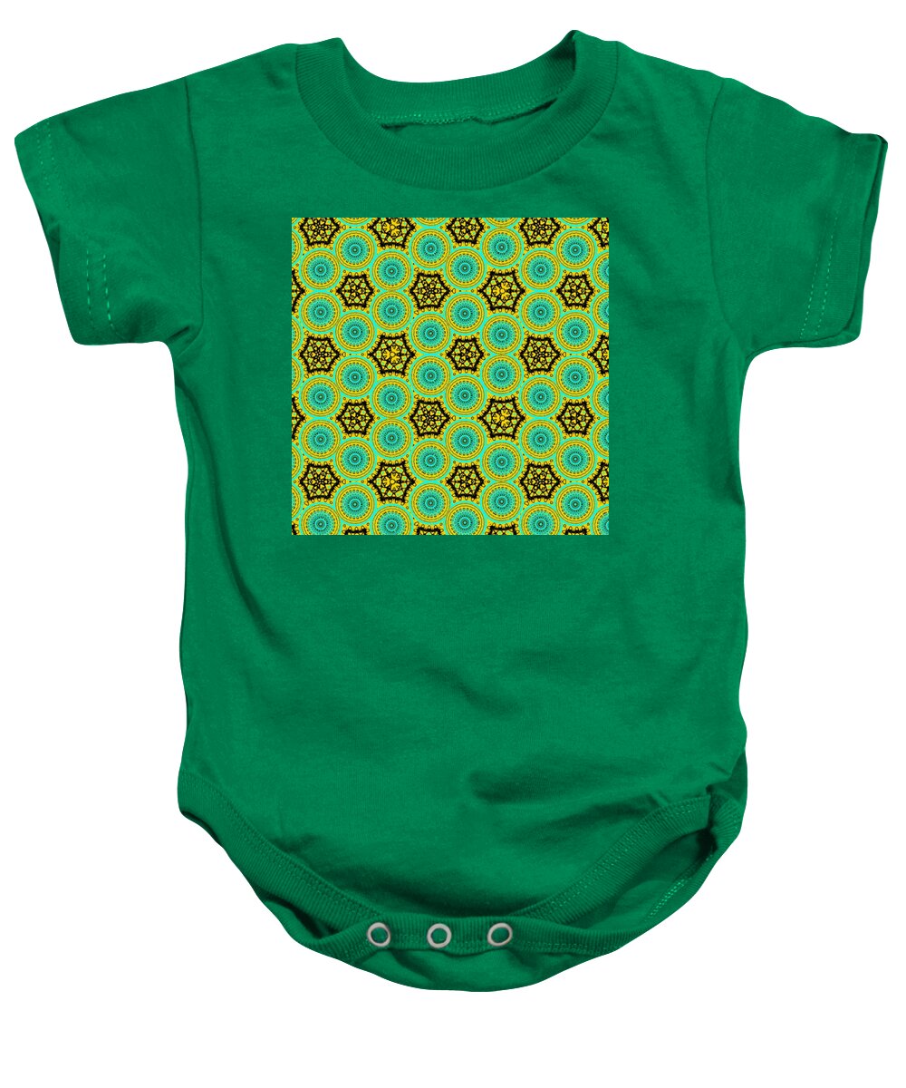  Baby Onesie featuring the digital art Blues Traveler by Designs By L