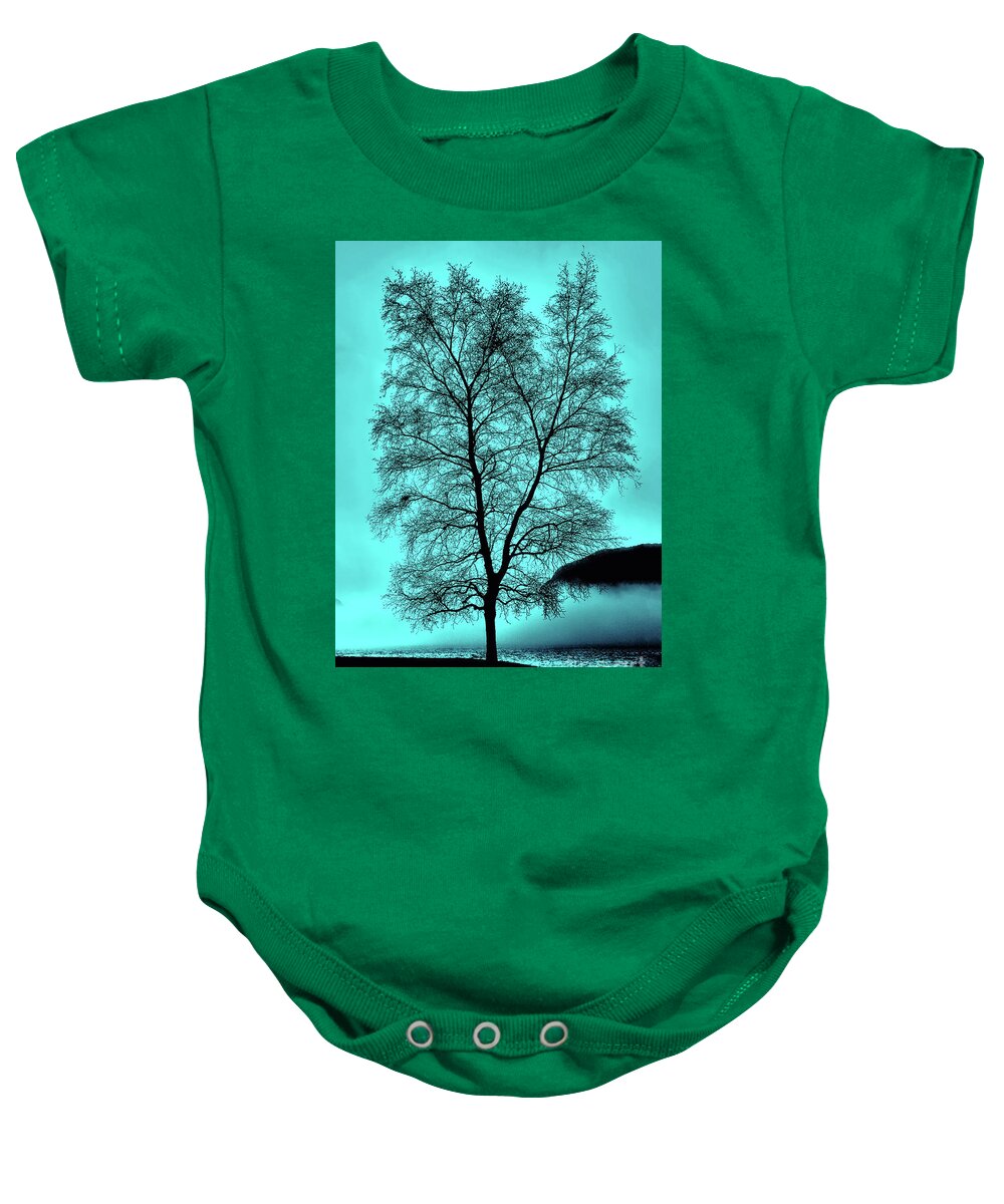 Branches Baby Onesie featuring the photograph Branches by David Naman