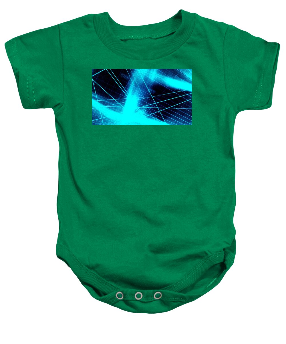  Baby Onesie featuring the digital art Laser World Part 20 2020 Master by The Lovelock experience