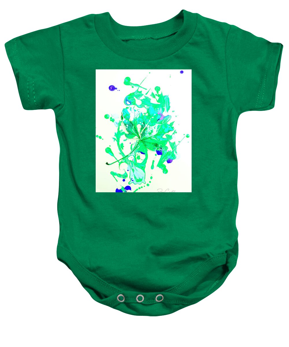 Leaf Baby Onesie featuring the photograph Leaf Incognito by Rene Crystal