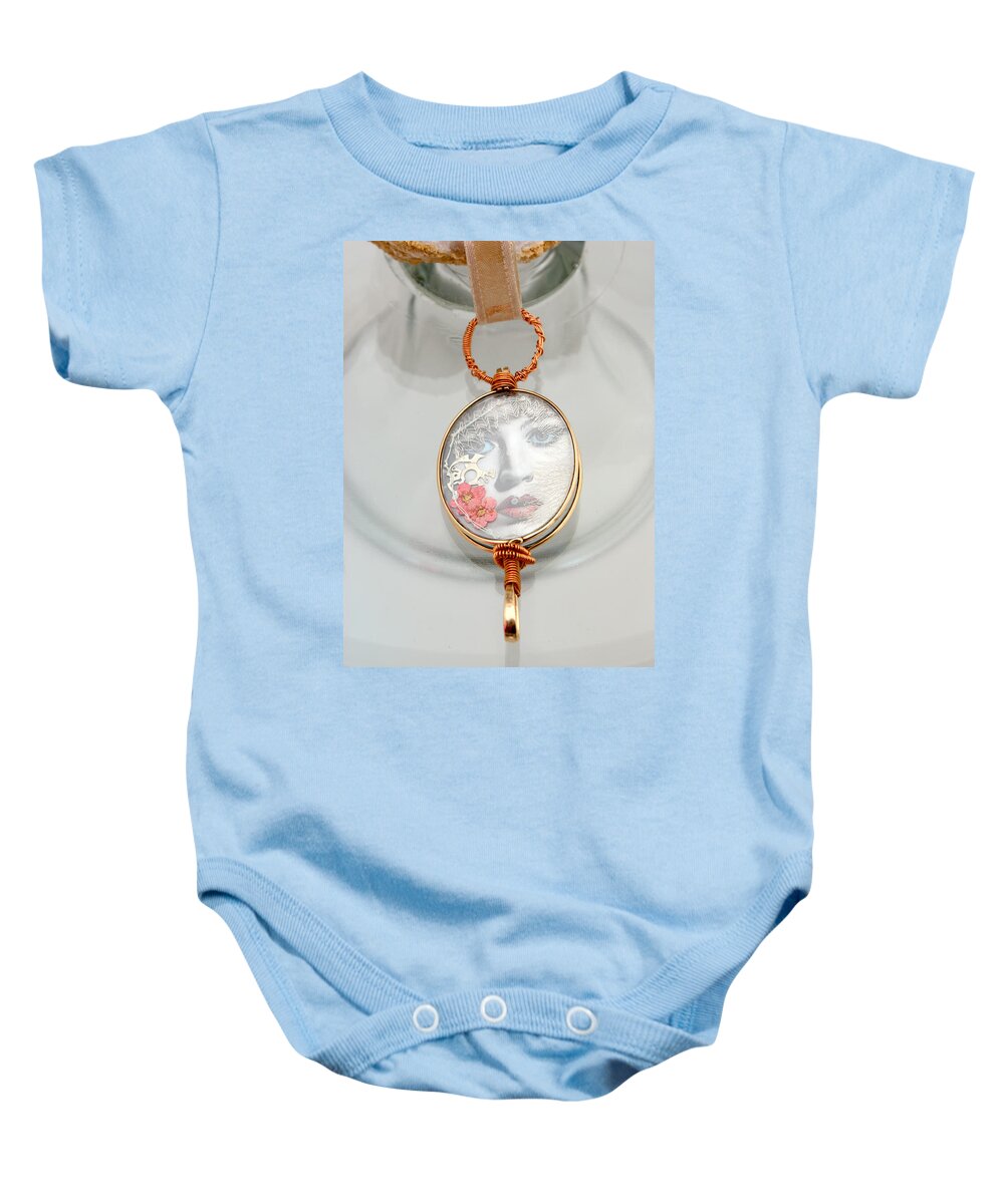 Jewelry Baby Onesie featuring the jewelry Jewelry #15 by Judy Henninger