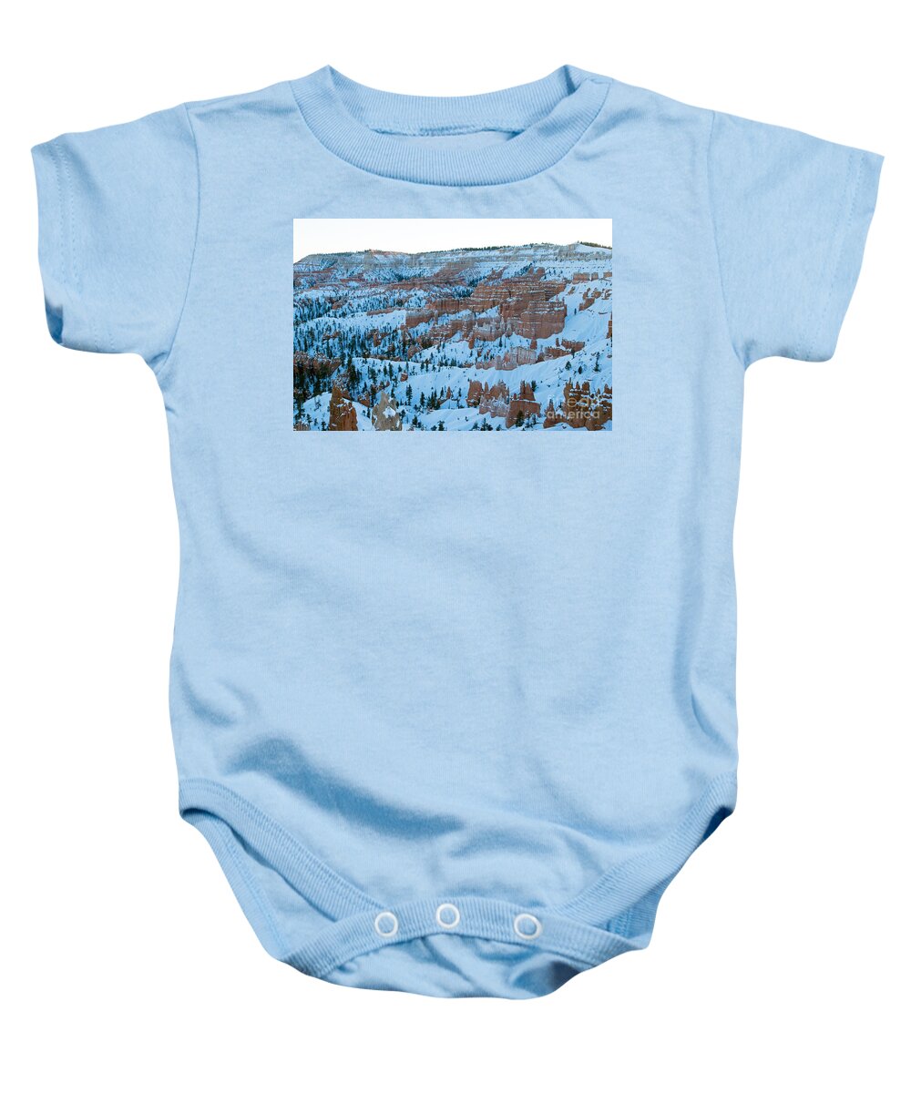 Bryce Canyon Baby Onesie featuring the photograph Sunrise Point Bryce Canyon National Park by Fred Stearns