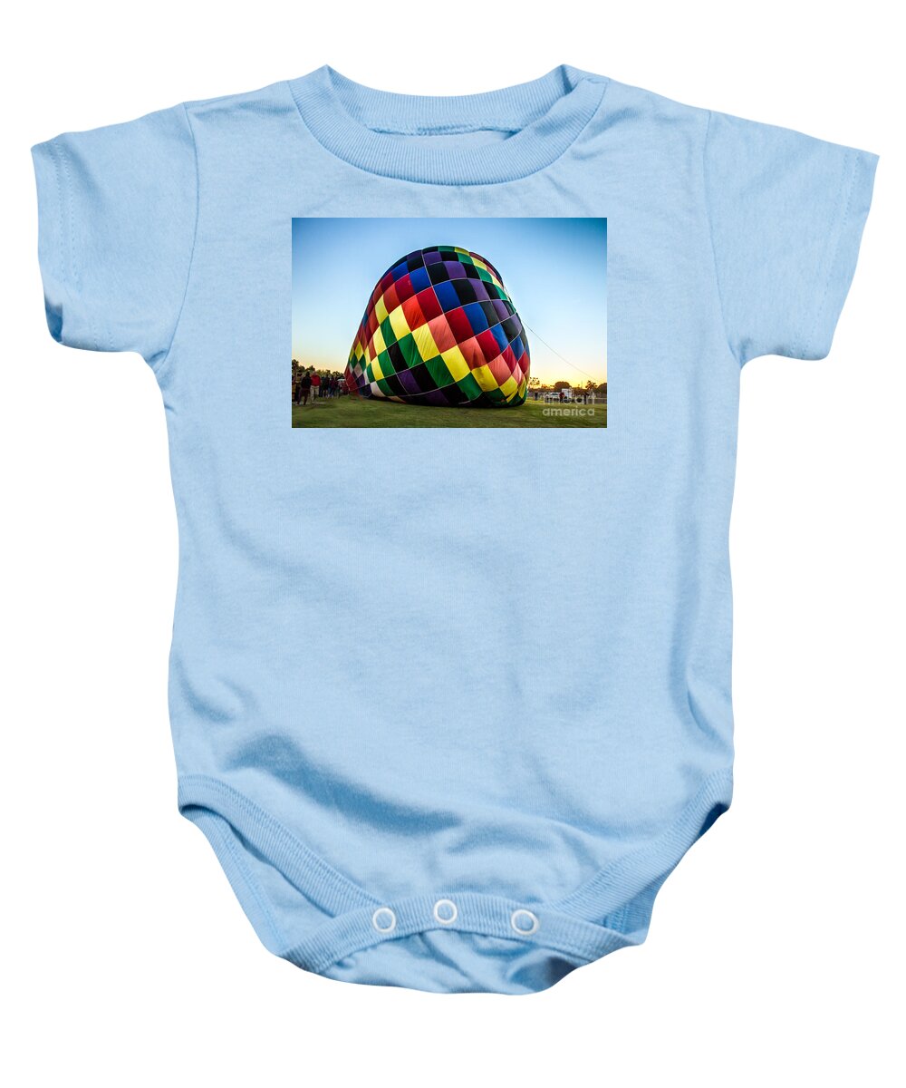 Arizona Baby Onesie featuring the photograph Almost Ready To Launch by Robert Bales