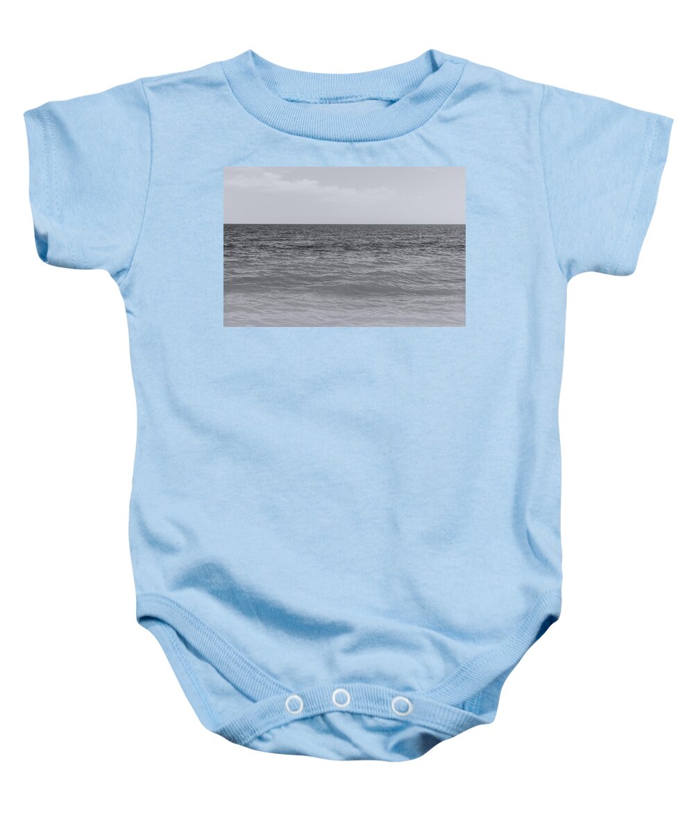 Monochrome Landscapes Baby Onesie featuring the photograph Avalon by AM FineArtPrints