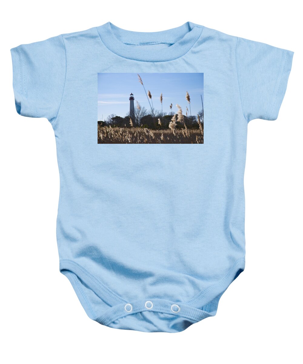 Cape May Baby Onesie featuring the photograph Cape May Light by Jennifer Ancker