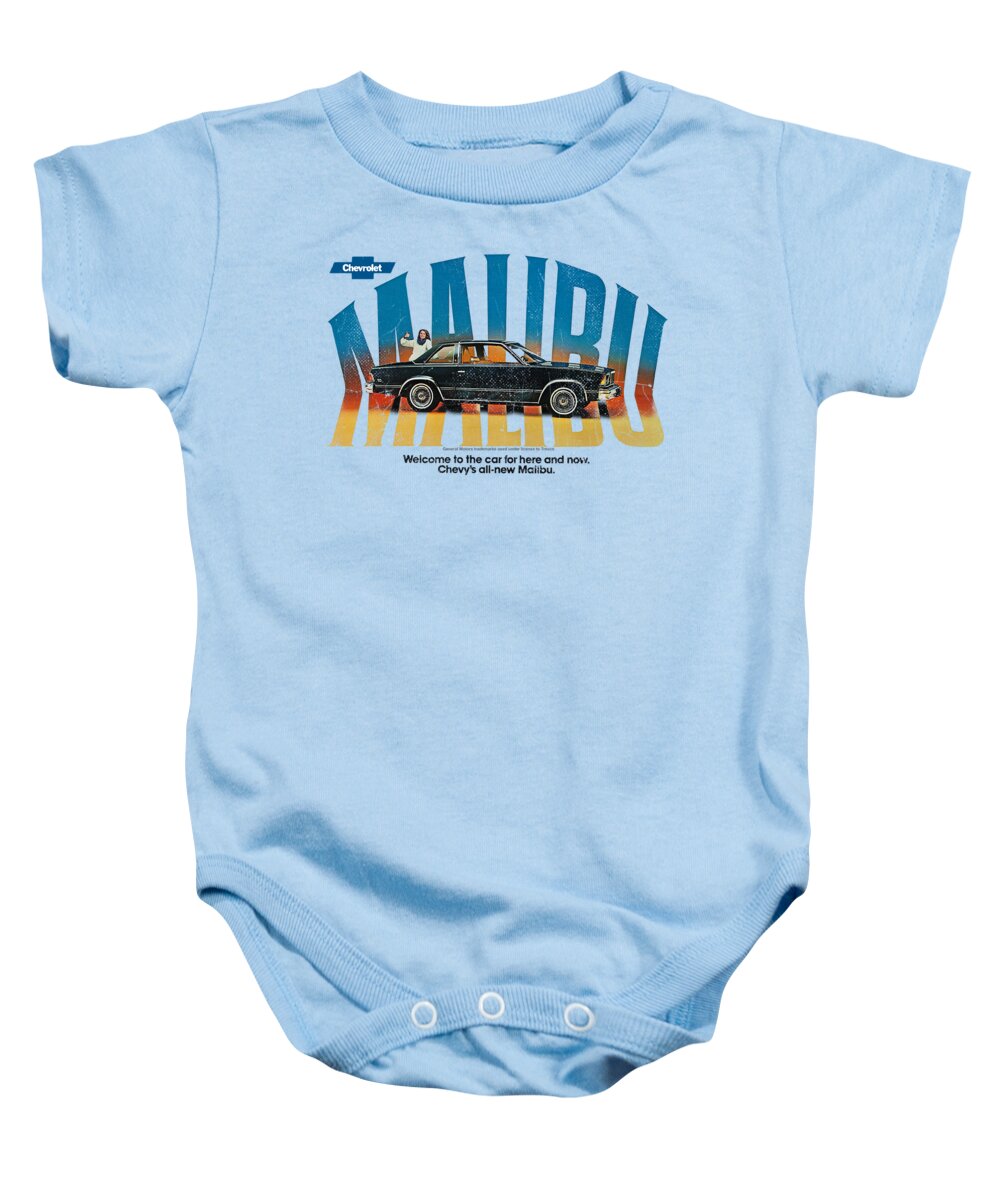  Baby Onesie featuring the digital art Chevrolet - Thumbs Up by Brand A