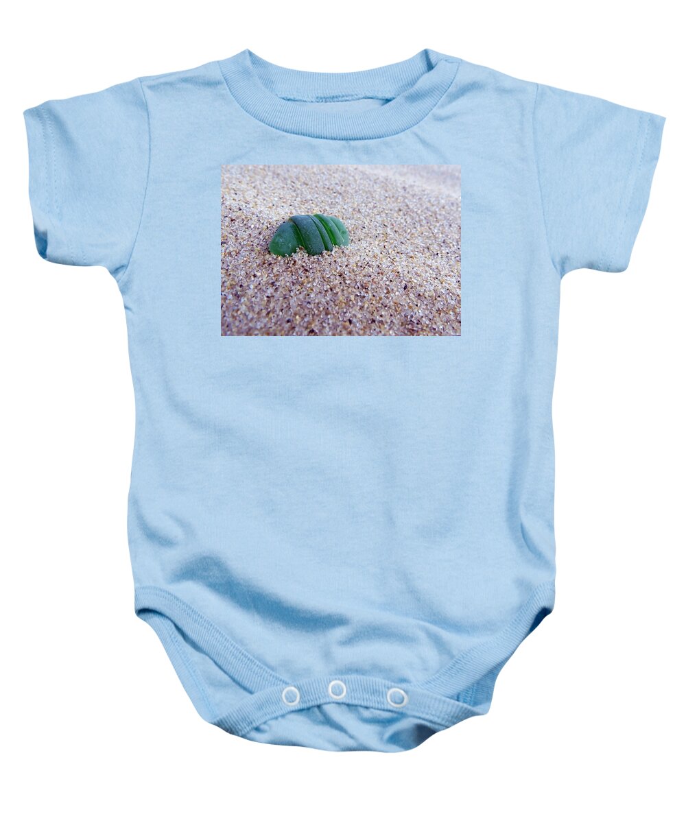Janice Drew Baby Onesie featuring the photograph Emerald by Janice Drew