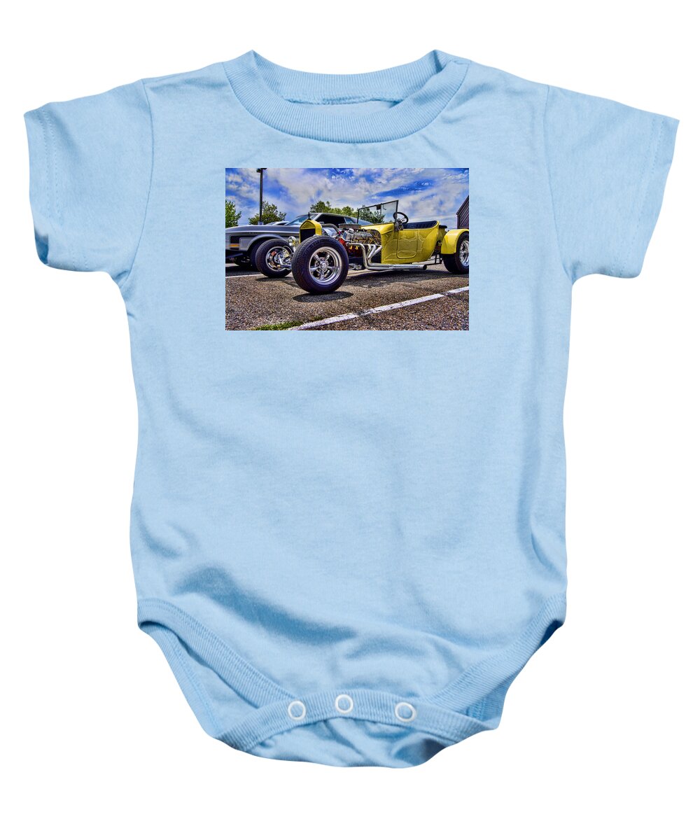Classic Baby Onesie featuring the photograph King T by Ron Roberts