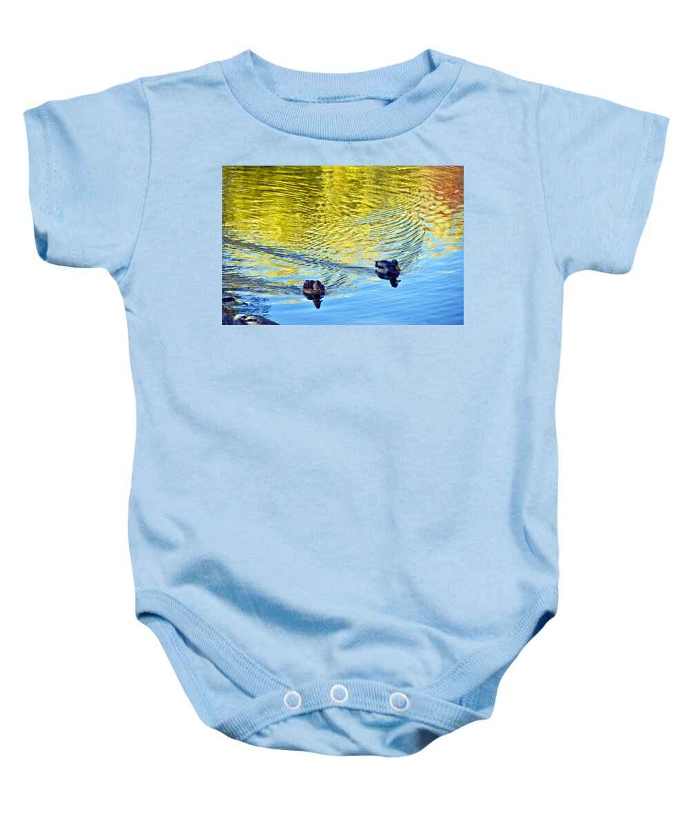 Colorado Baby Onesie featuring the photograph Littleton Pond 2 by Angelina Tamez