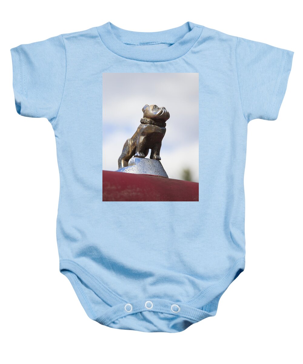 Mac Baby Onesie featuring the photograph Mack Truck 3 by Charles Harden