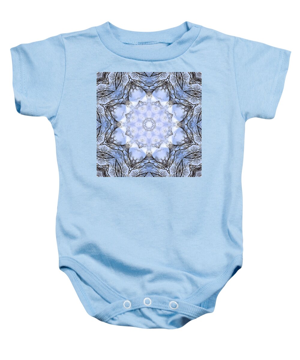  Baby Onesie featuring the photograph Mandala139 by Lee Santa