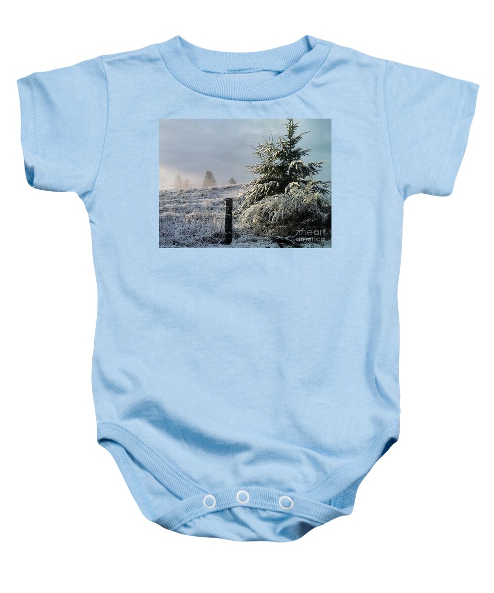 Landscape Baby Onesie featuring the photograph Moment of Peace by Rory Siegel