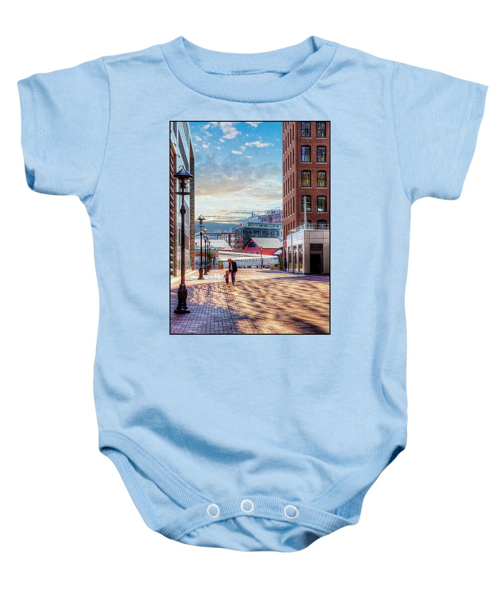 Mom Baby Onesie featuring the photograph Mommy and Me by Rick Mosher