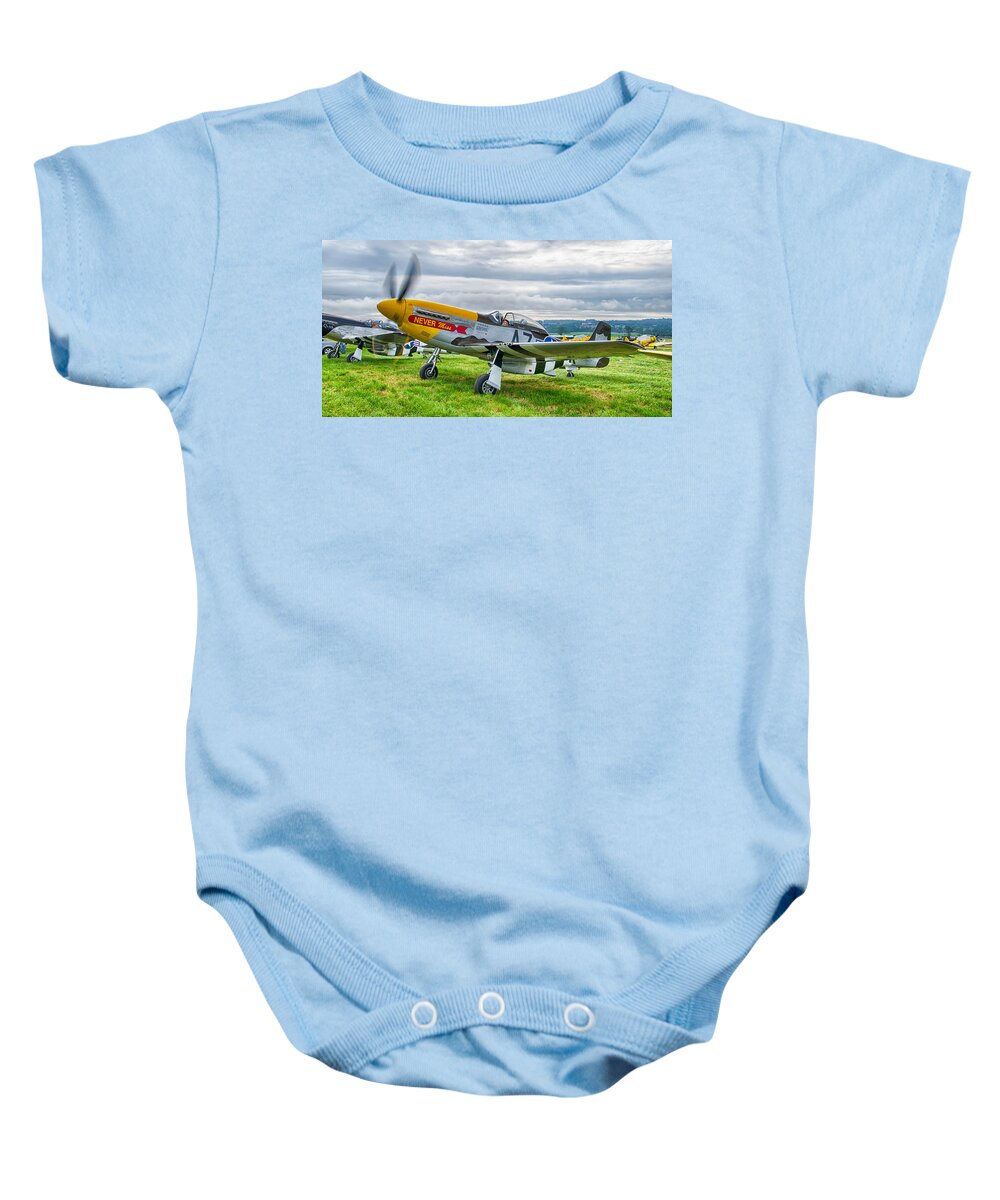 Aviation Baby Onesie featuring the photograph Never Miss  7D03724h by Guy Whiteley