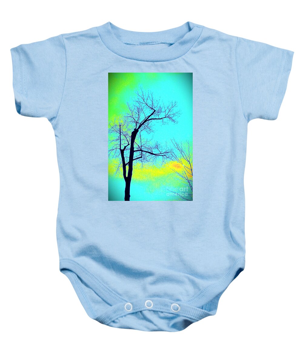 Odd Baby Onesie featuring the photograph Odd But Lovable by Jacqueline McReynolds