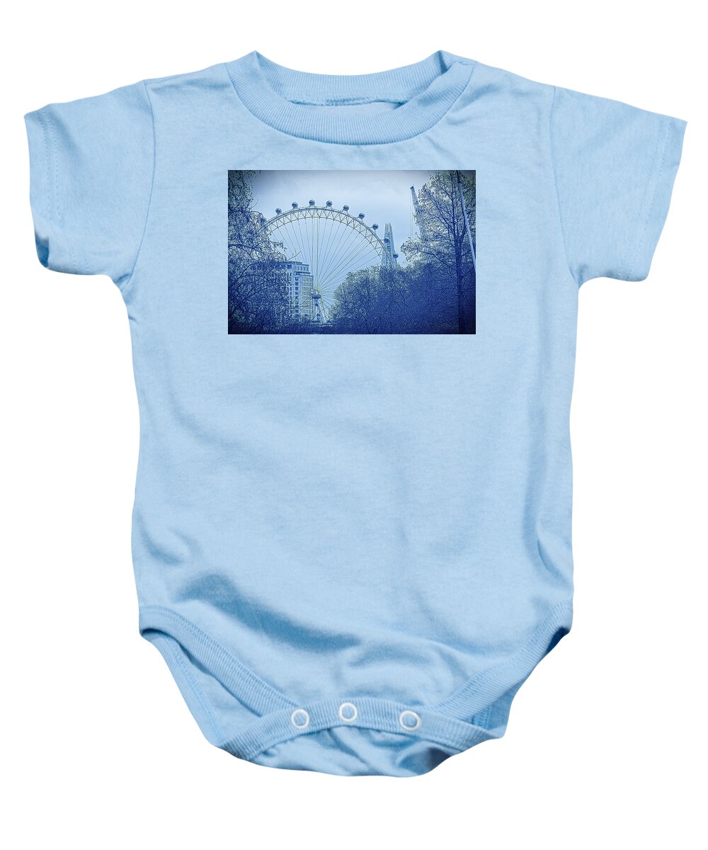 London Baby Onesie featuring the photograph Round And Round by Rabiri Us